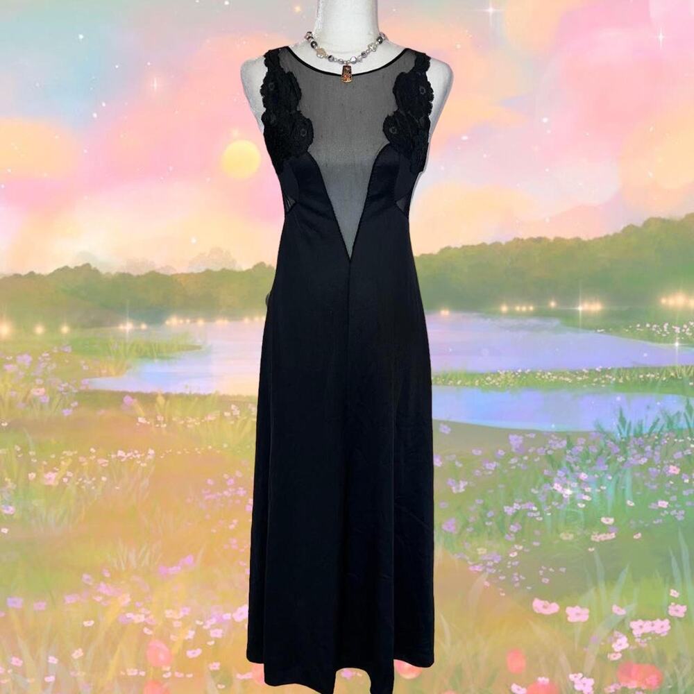Whimsigoth fairy sheer micro mesh slip dress9